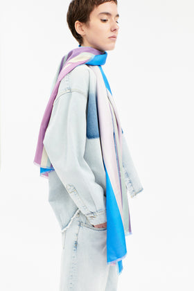 Stripes Schal, Lavender from ODEEH 