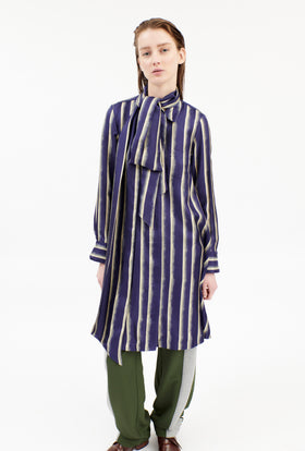 PAINTED STRIPES / TWILL Schal, Ink from ODEEH 
