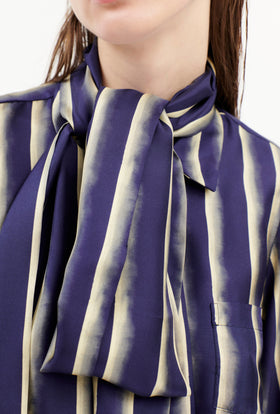 PAINTED STRIPES / TWILL Schal, Ink from ODEEH 
