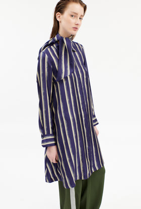 PAINTED STRIPES / TWILL Schal, Ink from ODEEH 