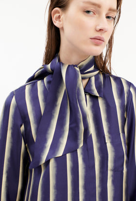 PAINTED STRIPES / TWILL Schal, Ink from ODEEH 