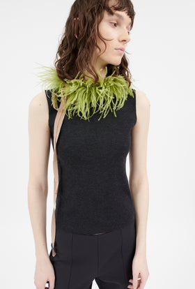 Feather Collier Kragen, Limetta from ODEEH 