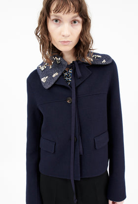 Double Face Coat, Marble Red from ODEEH 