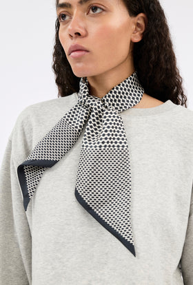 MINIMAL Schal, Black White from ODEEH 