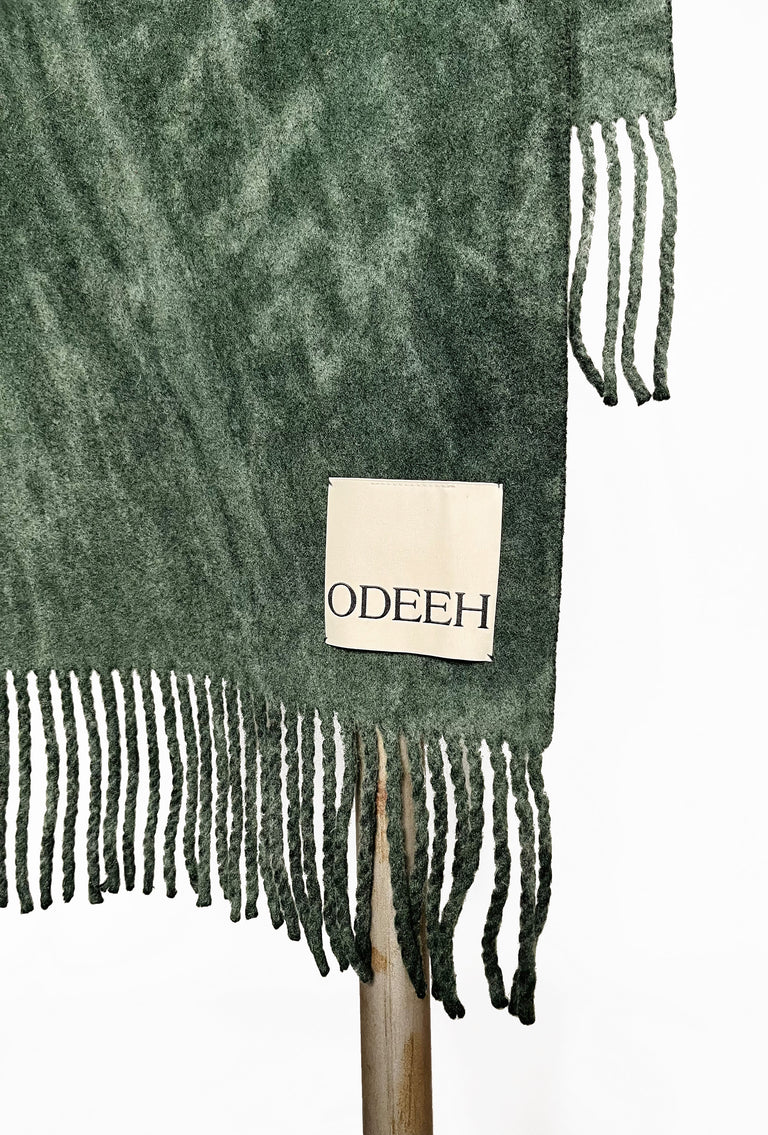 Odeeh Cold Dyed Schal, Forest