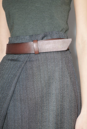 Leather Belt, Toffee from ODEEH 