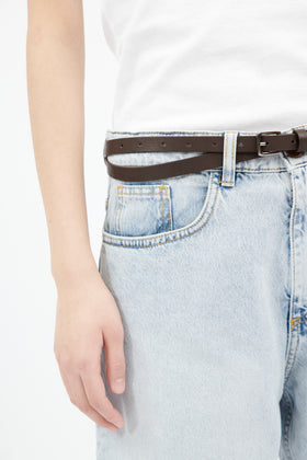 Leather Accessoires Gürtel, Fango from ODEEH 