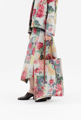 Postcard Jacquard Tasche, Multicolor from ODEEH 
