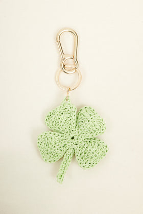 Key Hanger Kleeblatt, Spring Green from ODEEH 
