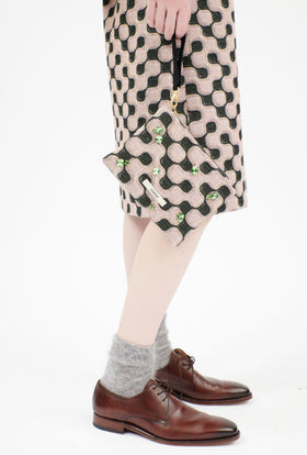 Double Face Coat, Marble Red from ODEEH 