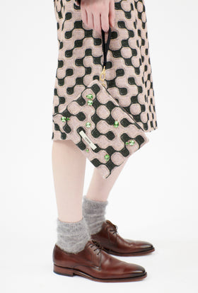 Double Face Coat, Marble Red from ODEEH 