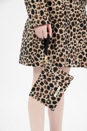 Snow Leopard Clutch, Myrrh from ODEEH 
