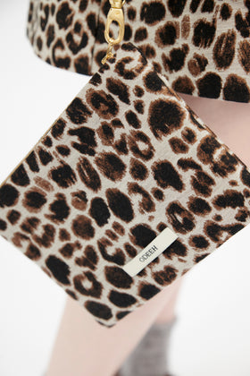Snow Leopard Clutch, Myrrh from ODEEH 
