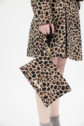 Snow Leopard Clutch, Myrrh from ODEEH 