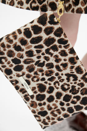 Snow Leopard Clutch, Myrrh from ODEEH 