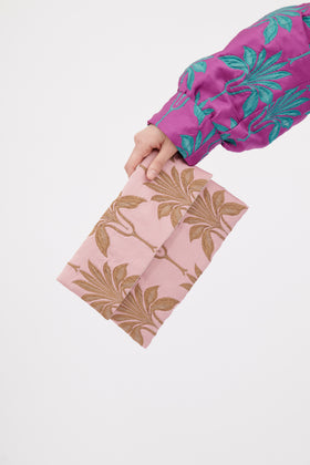 Matelassè Palms Tasche, Rosequartz from ODEEH 