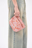 Small Baroque Lurex Bag, Flamingo from ODEEH 