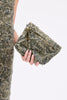 Destructured Jacquard Tasche, Dark Khaki from ODEEH 