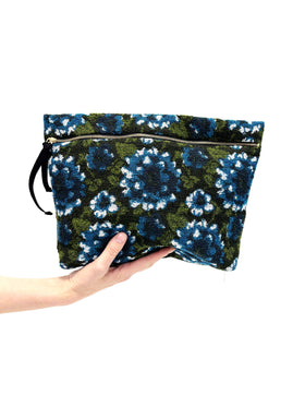TERRY JACQUARD Tasche, Dark Peacock from ODEEH 