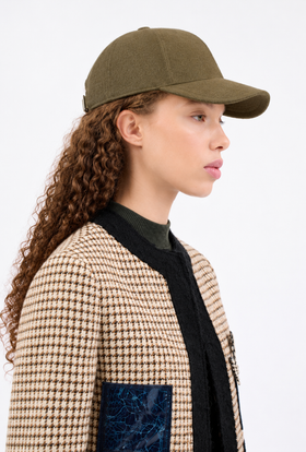 HATS & CAPS Cap, Khaki from ODEEH 
