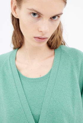Light Cashmere Cardigan, Midnight from ODEEH 