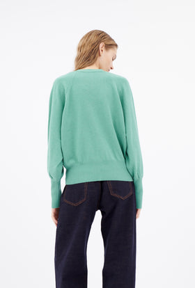 Light Cashmere Cardigan, Midnight from ODEEH 