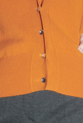 Light Cashmere Cardigan, Midnight from ODEEH 