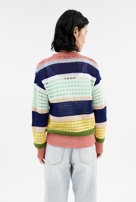 Cablé Cardigan, Multicolor from ODEEH 