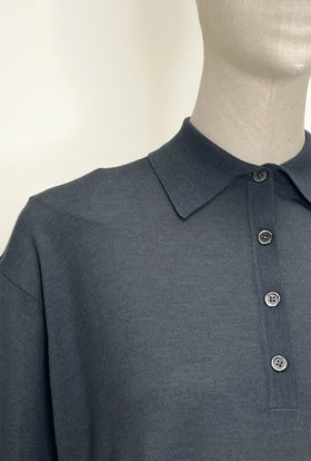 MERINO EXTRAFINE Pullover, Steel from ODEEH 