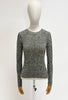 SPACE-DYED Rib Pullover, Copper from ODEEH 
