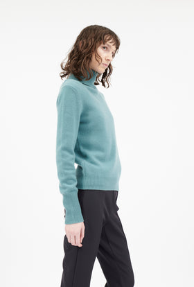 Slub Tweed Cardigan, Olive Brown from ODEEH 