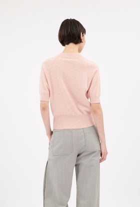 Slub Tweed Cardigan, Olive Brown from ODEEH 