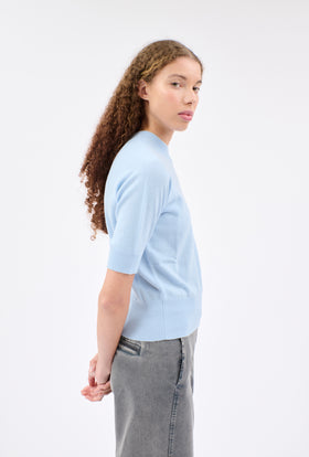 Light Cashmere Pullover, Ciel from ODEEH 