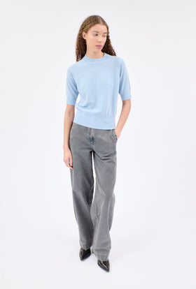 Light Cashmere Pullover, Ciel from ODEEH 