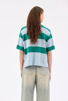 Preppy Polo Shirt, Emerald from ODEEH 