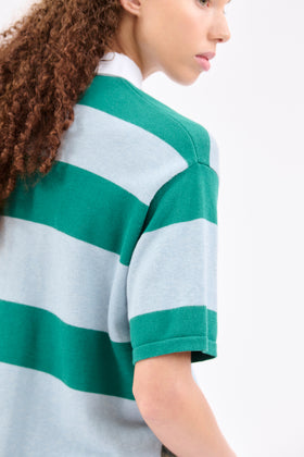 Preppy Polo Shirt, Emerald from ODEEH 