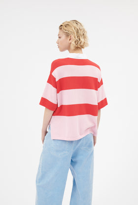 Preppy Polo Shirt, True Red from ODEEH 