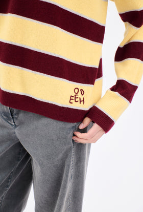 WOOL CASHMERE Pullover, Pale Yellow from ODEEH 