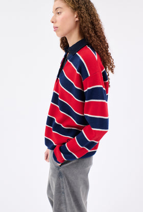 WOOL CASHMERE Pullover, True Red from ODEEH 