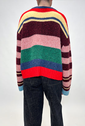 ALPACA WOOL MIX Pullover, Multicolor from ODEEH 