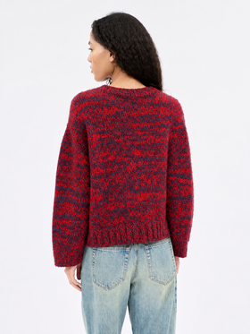 ALPACA WOOL MIX Pullover, Poppy from ODEEH 
