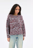 ALPACA WOOL MIX Pullover, Plum from ODEEH 