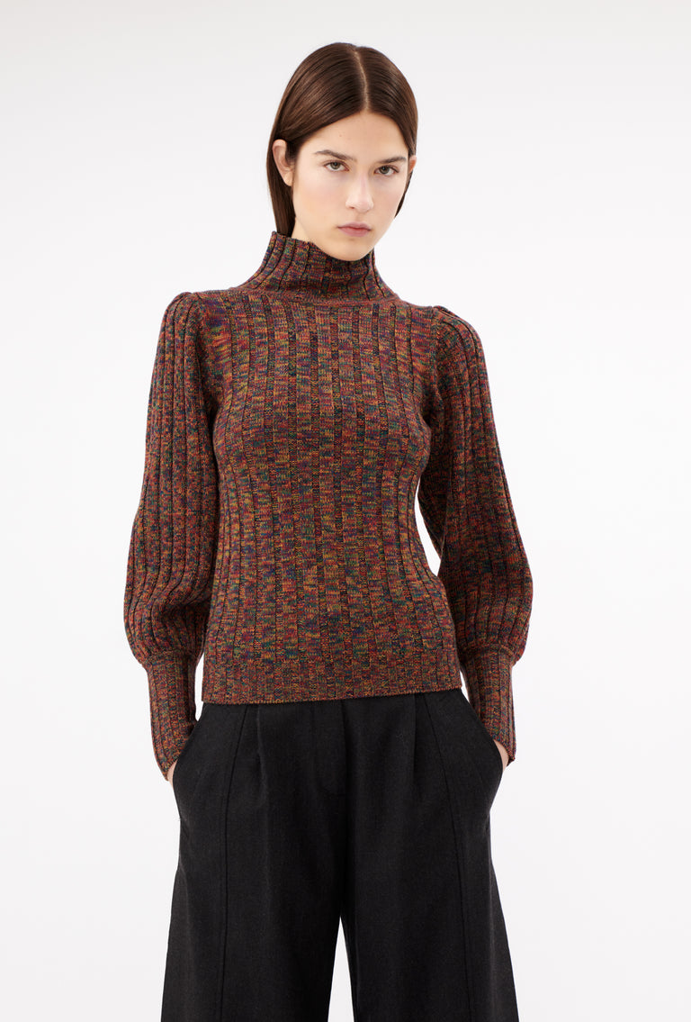 Odeeh Superfine Merino Pullover, Multicolor