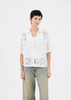 Bobbin Lace Bluse, Milk from ODEEH 