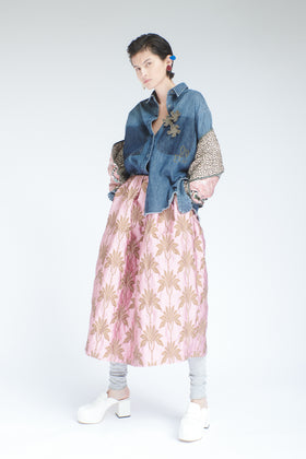 Double Face Coat, Marble Red from ODEEH 