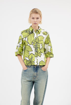 Double Face Coat, Marble Red from ODEEH 