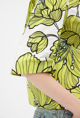 Double Face Coat, Marble Red from ODEEH 