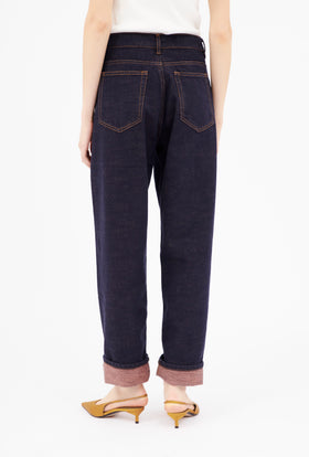 Coloured Denim Jeans, Marine from ODEEH 