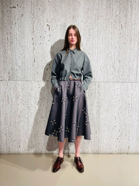 Double Face Coat, Marble Red from ODEEH 