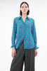 Memphis Achats Crepe de Chine Bluse, Carribean Green from ODEEH 
